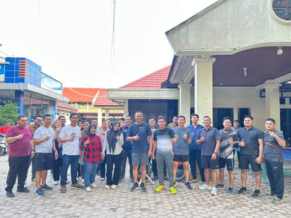 BRI BO Sibolga Gelar Olahraga Rutin Bersama 