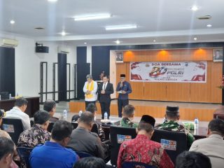 Polres Sibolga Gelar Doa Bersama Sambut Hari Bhayangakara