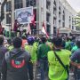 Ratusan Ojol Sumut Desak Potongan Aplikasi 8% ke DPRD