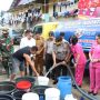 Sambut Hari Bhayangkara, Polres Sibolga Salurkan 8000 liter Air Bersih untuk Masyarakat