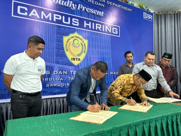 BRI Bersama STIE Al-Washliyah Gelar Campus Hiring dan Penandatanganan MoU 