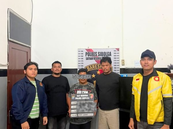Curi Kulkas Cicilan di Sibolga Ilir, Ogek Diringkus Polisi