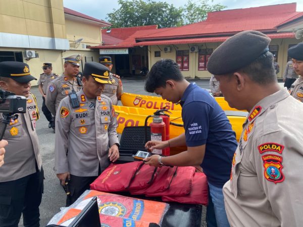 Kapolres Cek Kesiapsiagaan Personil Hadapi Mitigasi Bencana Hidrometeorologi di Sibolga